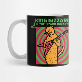 King Gizzard Lizard Wizard // Angry Cat Mug